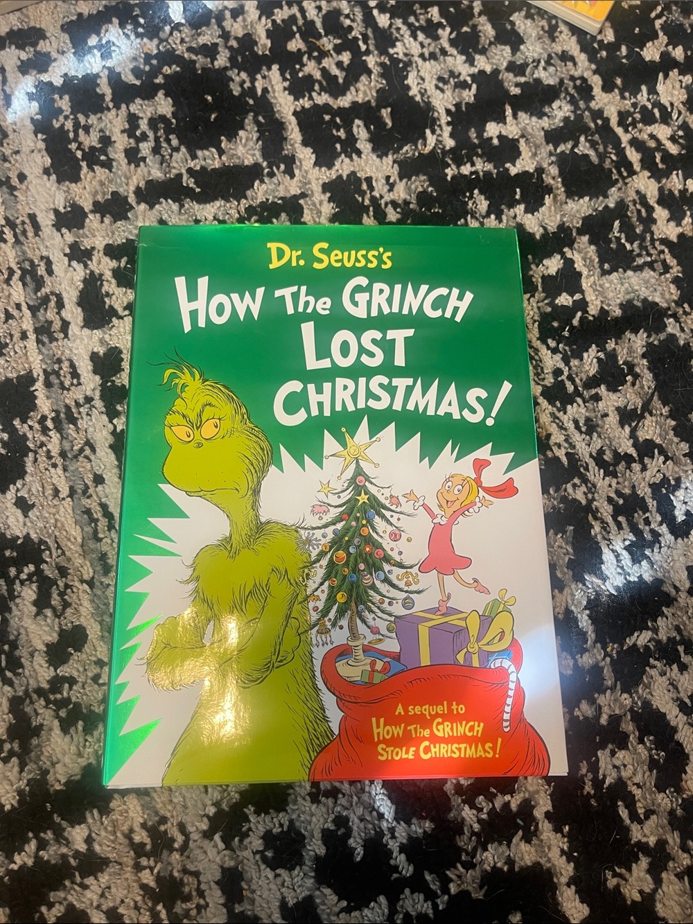 Dr. Seuss Green Grinch Christmas Book